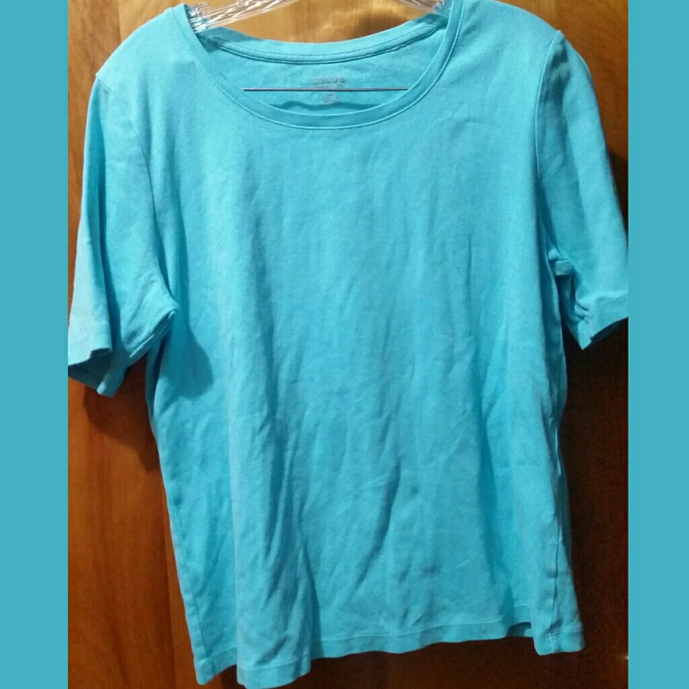 👽 CHICO'S BLUE SHIRT